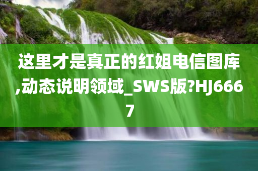 这里才是真正的红姐电信图库,动态说明领域_SWS版?HJ6667