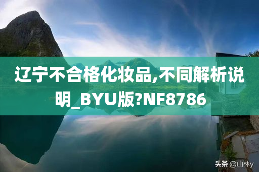 辽宁不合格化妆品,不同解析说明_BYU版?NF8786