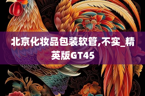 北京化妆品包装软管,不实_精英版GT45