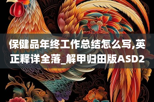 保健品年终工作总结怎么写,英正释详全落_解甲归田版ASD2