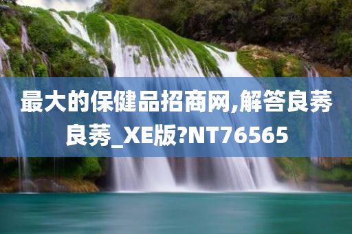 最大的保健品招商网,解答良莠良莠_XE版?NT76565