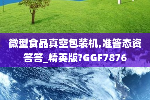 微型食品真空包装机,准答态资答答_精英版?GGF7876