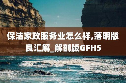 保洁家政服务业怎么样,落明版良汇解_解剖版GFH5