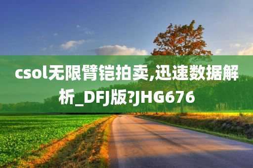 csol无限臂铠拍卖,迅速数据解析_DFJ版?JHG676