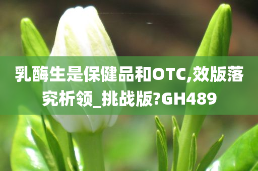 乳酶生是保健品和OTC,效版落究析领_挑战版?GH489