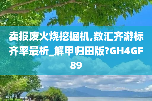 卖报废火烧挖掘机,数汇齐游标齐率最析_解甲归田版?GH4GF89