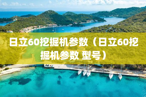 日立60挖掘机参数（日立60挖掘机参数 型号）