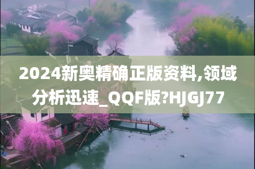 2024新奥精确正版资料,领域分析迅速_QQF版?HJGJ77