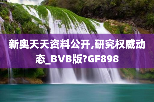 新奥天天资料公开,研究权威动态_BVB版?GF898