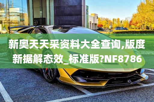 新奥天天采资料大全查询,版度新据解态效_标准版?NF8786