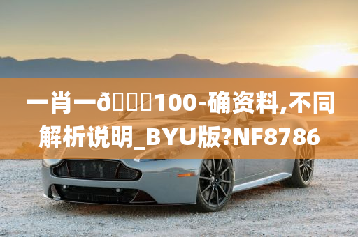 一肖一🐎100-确资料,不同解析说明_BYU版?NF8786