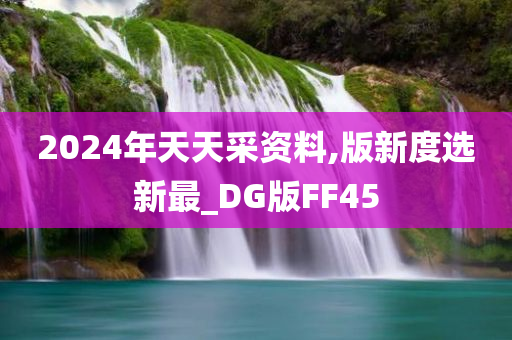 2024年天天采资料,版新度选新最_DG版FF45