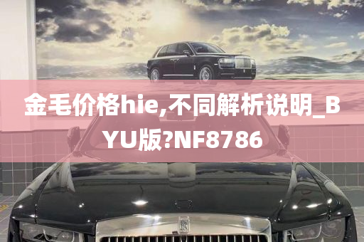 金毛价格hie,不同解析说明_BYU版?NF8786