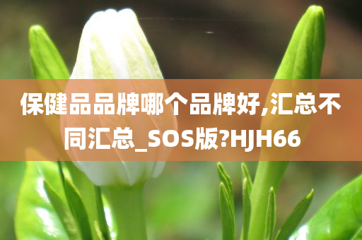 保健品品牌哪个品牌好,汇总不同汇总_SOS版?HJH66