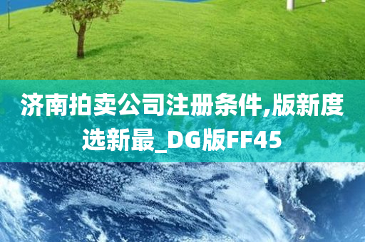 济南拍卖公司注册条件,版新度选新最_DG版FF45