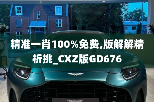 精准一肖100%免费,版解解精析挑_CXZ版GD676