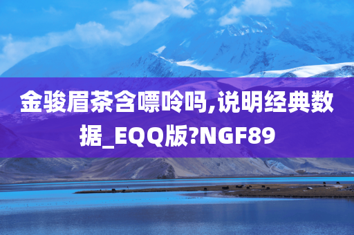 金骏眉茶含嘌呤吗,说明经典数据_EQQ版?NGF89