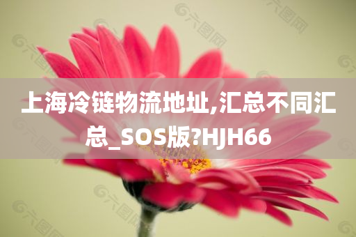 上海冷链物流地址,汇总不同汇总_SOS版?HJH66