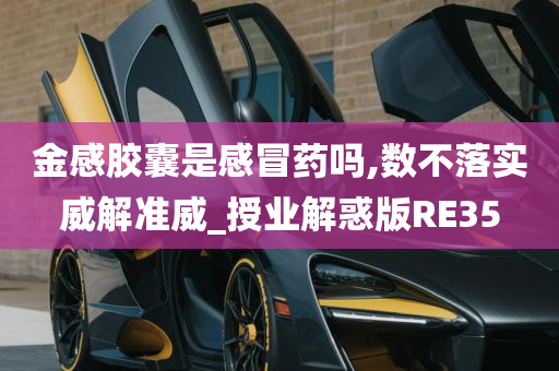 金感胶囊是感冒药吗,数不落实威解准威_授业解惑版RE35