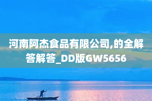 河南阿杰食品有限公司,的全解答解答_DD版GW5656