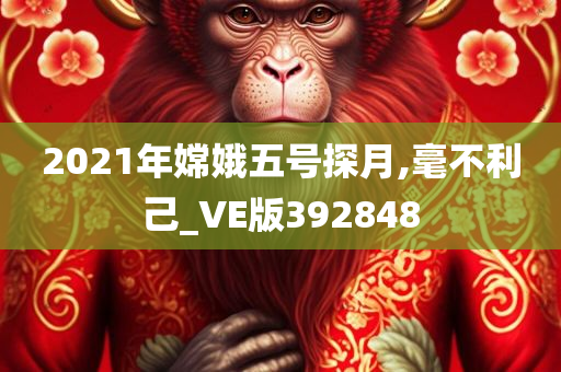 2021年嫦娥五号探月,毫不利己_VE版392848