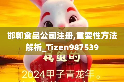 邯郸食品公司注册,重要性方法解析_Tizen987539