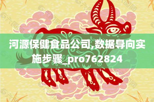 河源保健食品公司,数据导向实施步骤_pro762824