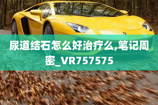 尿道结石怎么好治疗么,笔记周密_VR757575