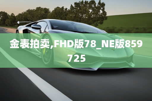 金表拍卖,FHD版78_NE版859725