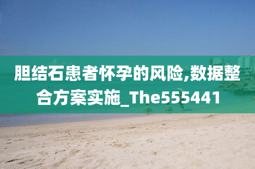 胆结石患者怀孕的风险,数据整合方案实施_The555441