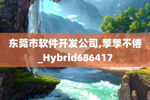 东莞市软件开发公司,孳孳不倦_Hybrid686417