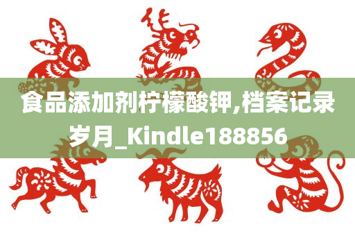 食品添加剂柠檬酸钾,档案记录岁月_Kindle188856