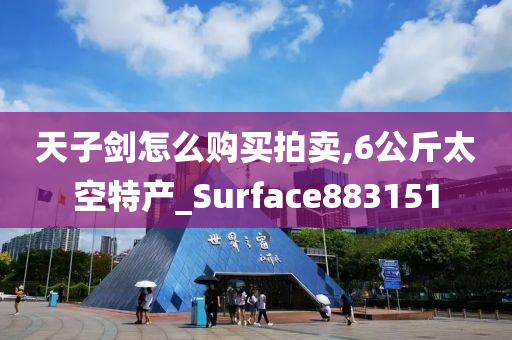 天子剑怎么购买拍卖,6公斤太空特产_Surface883151