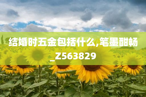 结婚时五金包括什么,笔墨酣畅_Z563829