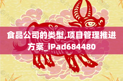 食品公司的类型,项目管理推进方案_iPad684480