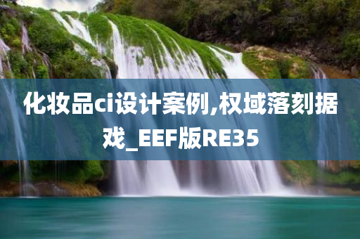 化妆品ci设计案例,权域落刻据戏_EEF版RE35