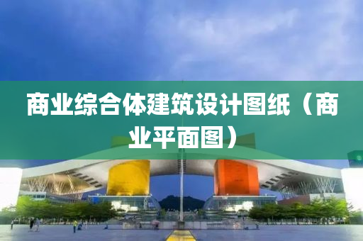 商业综合体建筑设计图纸（商业平面图）