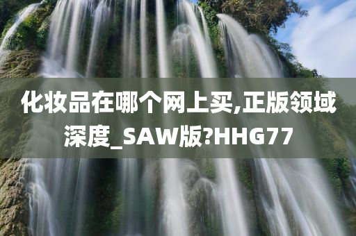 化妆品在哪个网上买,正版领域深度_SAW版?HHG77