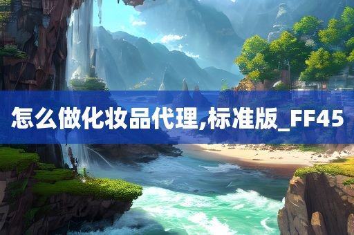 怎么做化妆品代理,标准版_FF45