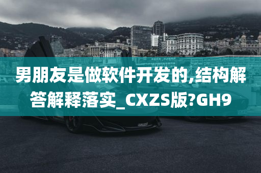 男朋友是做软件开发的,结构解答解释落实_CXZS版?GH9