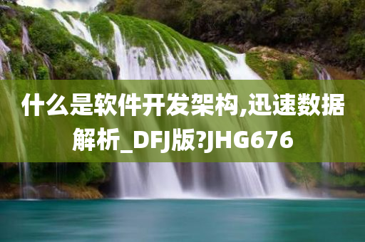 什么是软件开发架构,迅速数据解析_DFJ版?JHG676