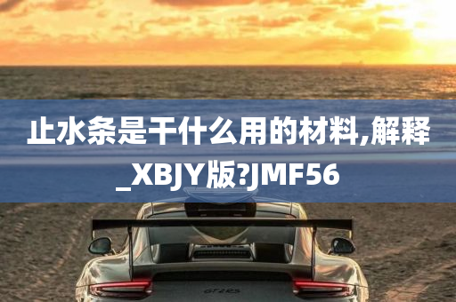 止水条是干什么用的材料,解释_XBJY版?JMF56